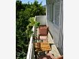 Erkély 2 - Apartman A-1005-b - Apartmanok Mastrinka (Čiovo) - 1005