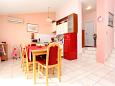 Jedáleň - Apartmán A-1084-b - Ubytovanie Rastići (Čiovo) - 1084