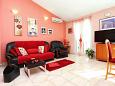 Obývacia izba - Apartmán A-1084-b - Ubytovanie Rastići (Čiovo) - 1084