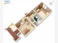 Plan - Apartment A-2843-c - Apartments Mirca (Brač) - 2843