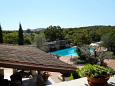 Terrasse - Ausblick - Ferienwohnung A-3389-f - Unterkunft Pilkovići (Središnja Istra) - 3389
