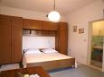 Спальня - Студио AS-4374-c - Апартаменты Korčula (Korčula) - 4374