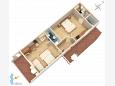 Půdorys - Apartmán A-4632-d - Ubytování Duće (Omiš) - 4632