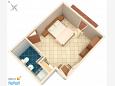 План - Cтудио AS-5344-a - Apartments Punat (Krk) - 5344
