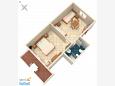 Načrt - Apartma A-5578-a - Apartmaji Senj (Senj) - 5578