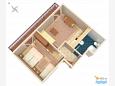 Půdorys - Apartmán A-5724-f - Ubytování Stari Grad (Hvar) - 5724