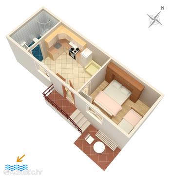 Будинок K-588 - Дом Sućuraj (Hvar) - 588