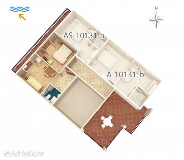 Apartment A-10131-a - Apartments Trpanj (Pelješac) - 10131