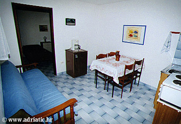 Dining room Seget Vranjica, Dining room u smještaju tipa apartment.