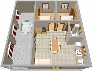 Apartment A-1086-a - Apartments Rogoznica (Rogoznica) - 1086