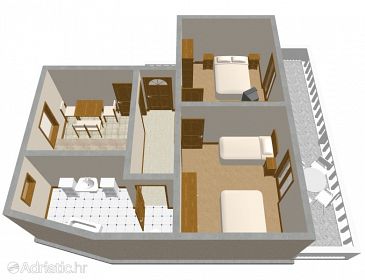 Apartment A-1087-a - Apartments Rogoznica (Rogoznica) - 1087