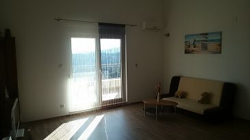 Living room Rogač, Living room u smještaju tipa apartment, dostupna klima, dopusteni kucni ljubimci i WIFI.