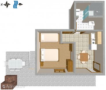 Apartment A-1109-b - Apartments Mavarštica (Čiovo) - 1109