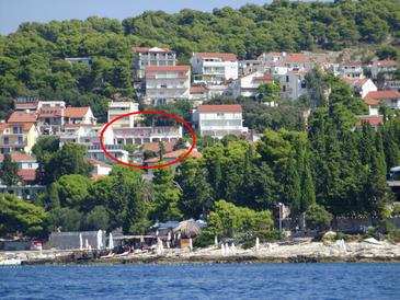 Property - Apartments 115 Property Hvar (Hvar) - Accommodation 115 - Apartments with pebble beach.