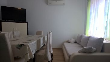 Obývací pokoj Fažana, Obývací pokoj u smještaju tipa apartment, dostupna klima, dopusteni kucni ljubimci i WIFI.