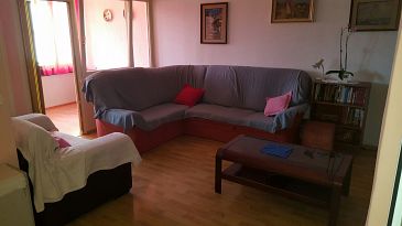 Obývací pokoj Umag, Obývací pokoj u smještaju tipa apartment, dostupna klima, dopusteni kucni ljubimci i WIFI.