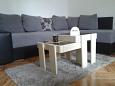 Living room Vranjic, Living room u smještaju tipa apartment, dostupna klima, dopusteni kucni ljubimci i WIFI.