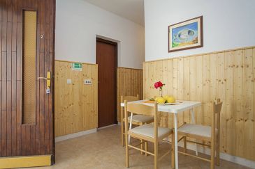 Dining room Gršćica, Dining room u smještaju tipa apartment, dostupna klima, dopusteni kucni ljubimci i WIFI.