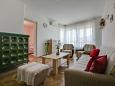 Obývací pokoj Pula, Obývací pokoj u smještaju tipa apartment, dostupna klima i WIFI.
