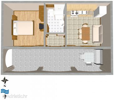 Apartment A-2050-a - Apartments Mastrinka (Čiovo) - 2050