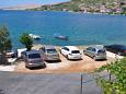 Parking lot - Rooms 206 Parking lot Metajna (Pag) - Accommodation 206 - Rooms near sea with sandy beach.