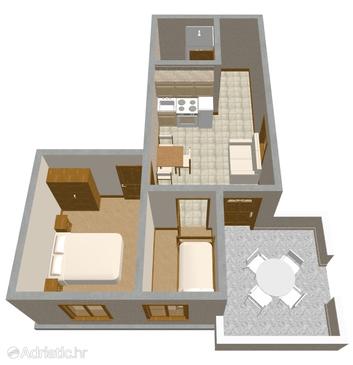 Apartment A-225-b - Apartments Povljana (Pag) - 225