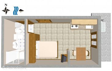 Studio flat AS-2319-a - Apartments Oprič (Opatija) - 2319