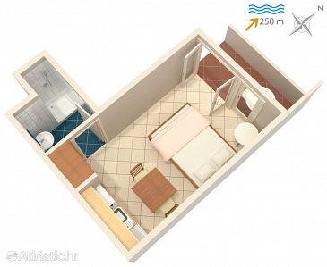 Studio flat AS-2323-a - Apartments Rabac (Labin) - 2323