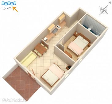 Apartment A-2344-d - Apartments Rovinj (Rovinj) - 2344