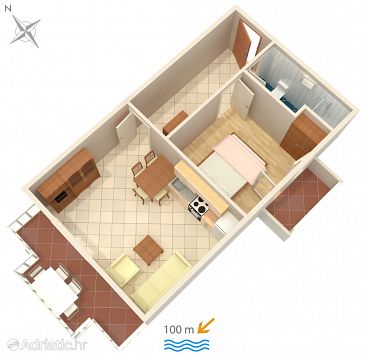 Apartment A-2360-b - Apartments Crikvenica (Crikvenica) - 2360