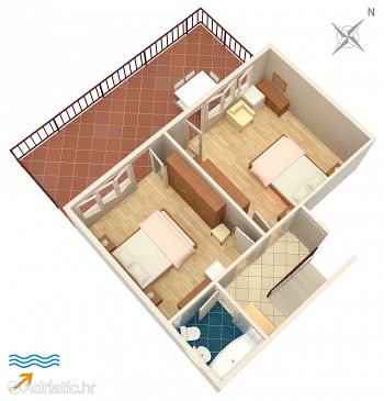 Apartment A-2381-d - Apartments Selce (Crikvenica) - 2381