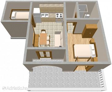 Apartment A-2398-a - Apartments Povile (Novi Vinodolski) - 2398