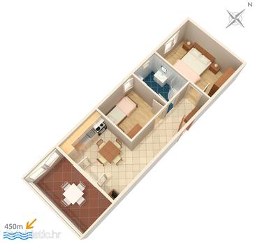 Apartment A-244-b - Apartments Povljana (Pag) - 244