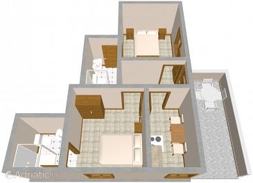 Apartment A-262-a - Apartments Mirca (Pelješac) - 262