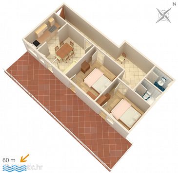 Apartment A-268-b - Apartments Orebić (Pelješac) - 268