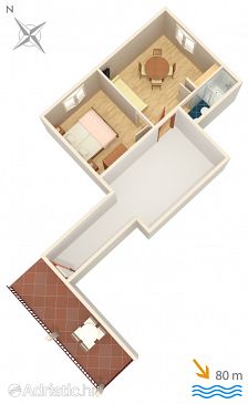 Apartment A-2735-b - Apartments Gradac (Makarska) - 2735