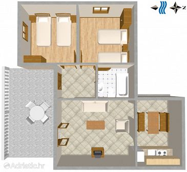 Apartment A-2774-a - Apartments Mimice (Omiš) - 2774