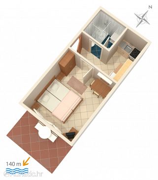 Apartment A-2791-b - Apartments Marina (Trogir) - 2791