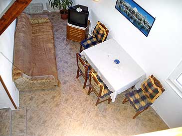 Living room Split, Living room u smještaju tipa apartment.