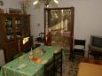 Dining room Mirca, Dining room u smještaju tipa apartment, dostupna klima i WIFI.