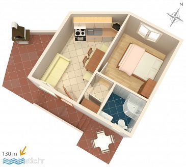 Apartment A-2895-d - Apartments Rogoznica (Rogoznica) - 2895