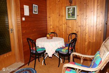 Dining room Splitska, Dining room u smještaju tipa apartment, dopusteni kucni ljubimci i WIFI.