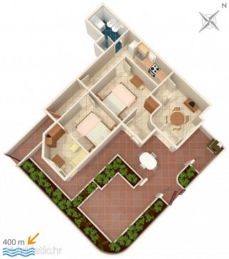 Apartment A-294-a - Apartments Vir - Torovi (Vir) - 294
