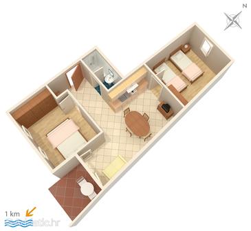 Apartment A-3012-e - Apartments and Rooms Premantura (Medulin) - 3012