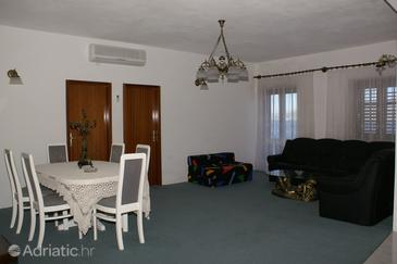 Living room Postira, Living room u smještaju tipa apartment.