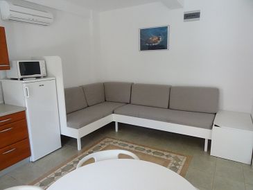 Living room Šimuni, Living room u smještaju tipa apartment, dostupna klima, dopusteni kucni ljubimci i WIFI.