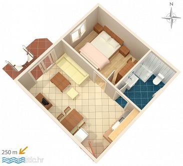 Apartment A-3210-c - Apartments Palit (Rab) - 3210