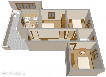 Apartment A-324-a - Apartments Neviđane (Pašman) - 324