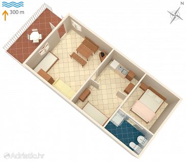 Apartment A-3360-d - Apartments Umag (Umag) - 3360