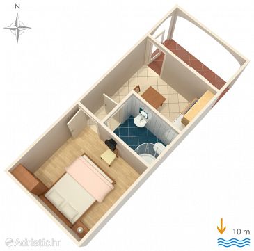 Apartment A-4063-f - Apartments Stara Novalja (Pag) - 4063